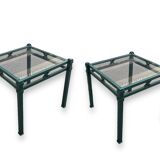 Pair of side tables - Pierre Vandel - 1970s