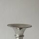 Light metal single-stem vase