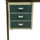 Vintage industrial Drentea Roomsteel desk 1960s metal design