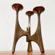 Mid-Century Brutalist Candleholder from Harjes, Germany, 1960s