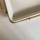Plate Arabia Finland in faience and rattan 1960