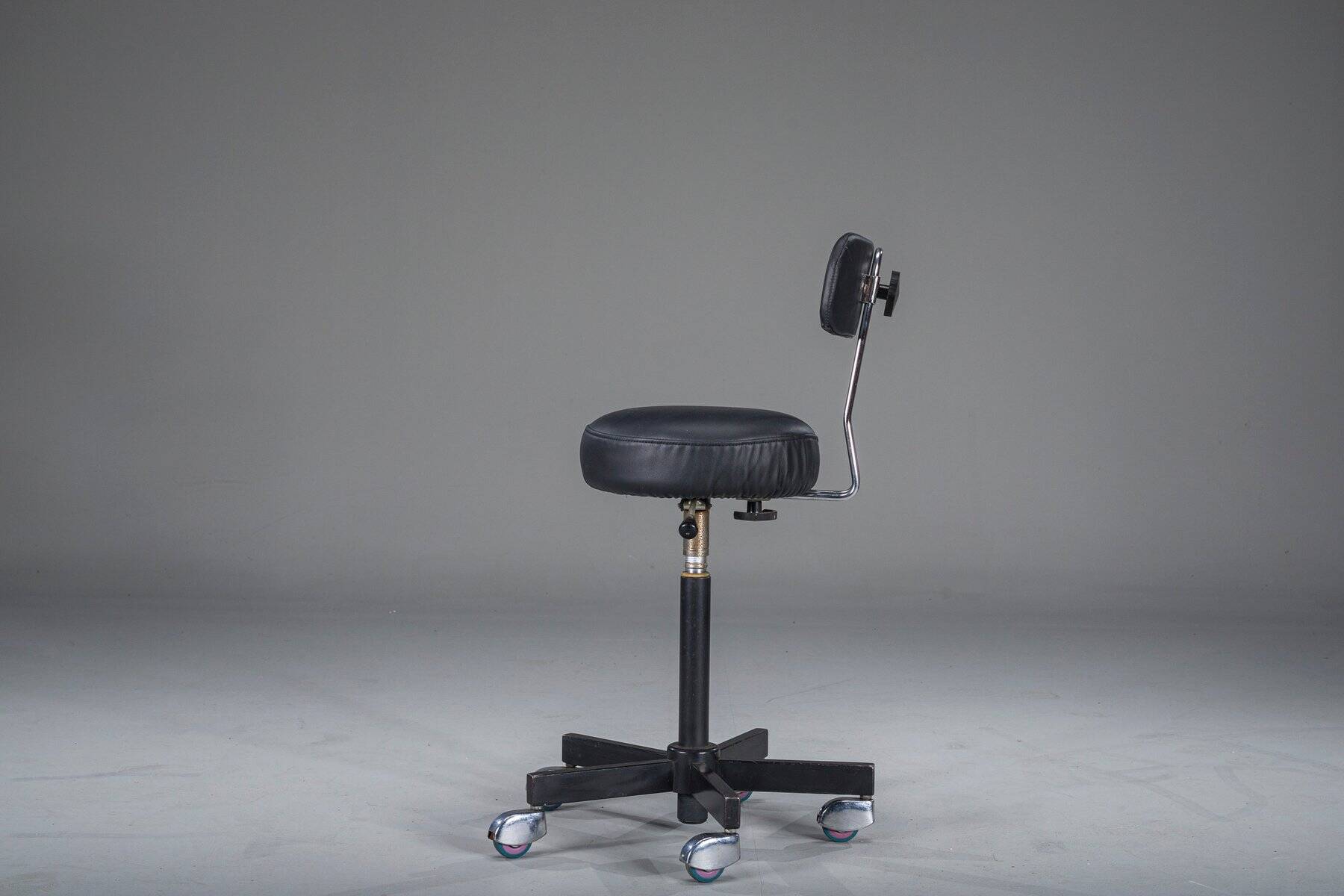Doctor's swivel stool from Jörg & Sohn Coburg, 1973