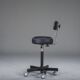 Doctor's swivel stool from Jörg & Sohn Coburg, 1973
