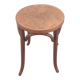 Curved mud stool
