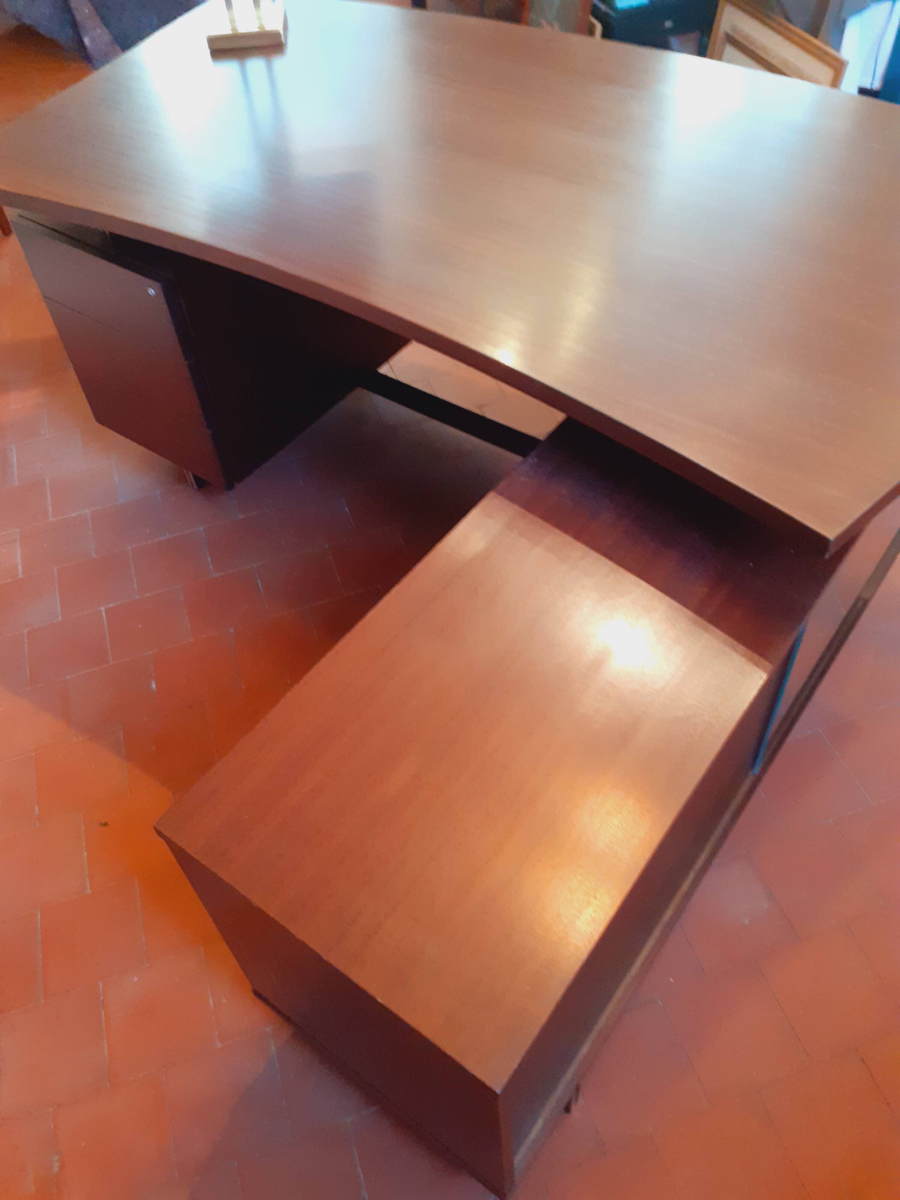 1970s boomerang desk