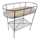 Vintage Flower Table, Planter, IKEA Sweden 1950s, H58cm x W53 cm x D27cm