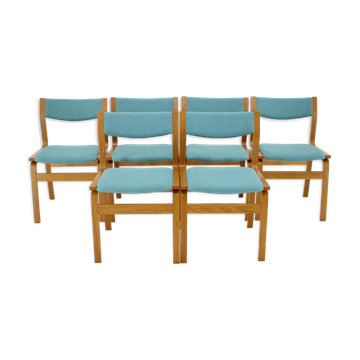 1960s Set of 6 Bentwood Dining Chairs, Denmark