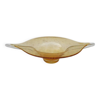 Coupe en verre bullé