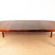 Table de repas, ovale, extensible, Danoise, Palissandre, Harry Ostergaard.