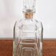 Art deco style glass carafe