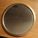 Round tray mirror