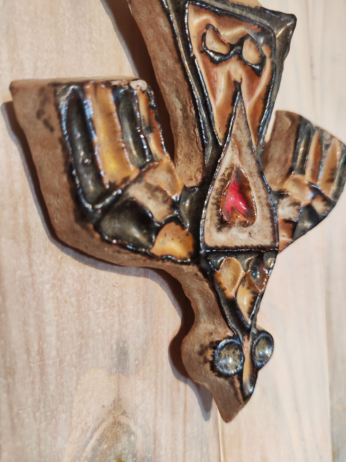 Huguenot Cross by Roland Zobel, circa 1960.