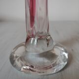 Vase soliflore free-form blown glass
