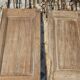 Pair of antique French oak doors – Late 19th century