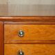 Large buffet Multiyork in solid cherry wood with six drawers.