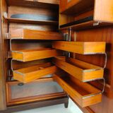 Belle garde-robe pour homme Art déco anglais des années 1920 Compactom Ltd