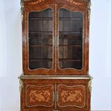 Library Two-Body in Rosewood and Marquetry, Louis XV style – End
