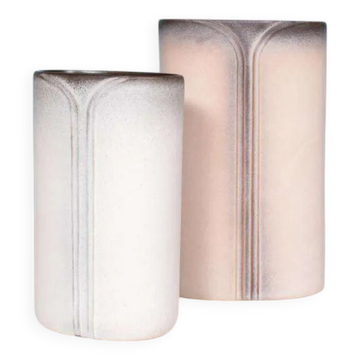 Set of vases VEB Haldensleben, 1960s, East German earthenware