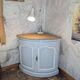 Antique corner cabinet
