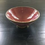 Patinated dark pink tamegroute dish