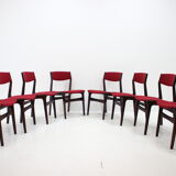 1960s Set of 8 Palisander Dining Chairs, Denmark