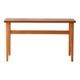 Swedish vintage teak bench, 1950s-60s