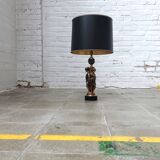 Vintage Deknudt Caryatides lamp