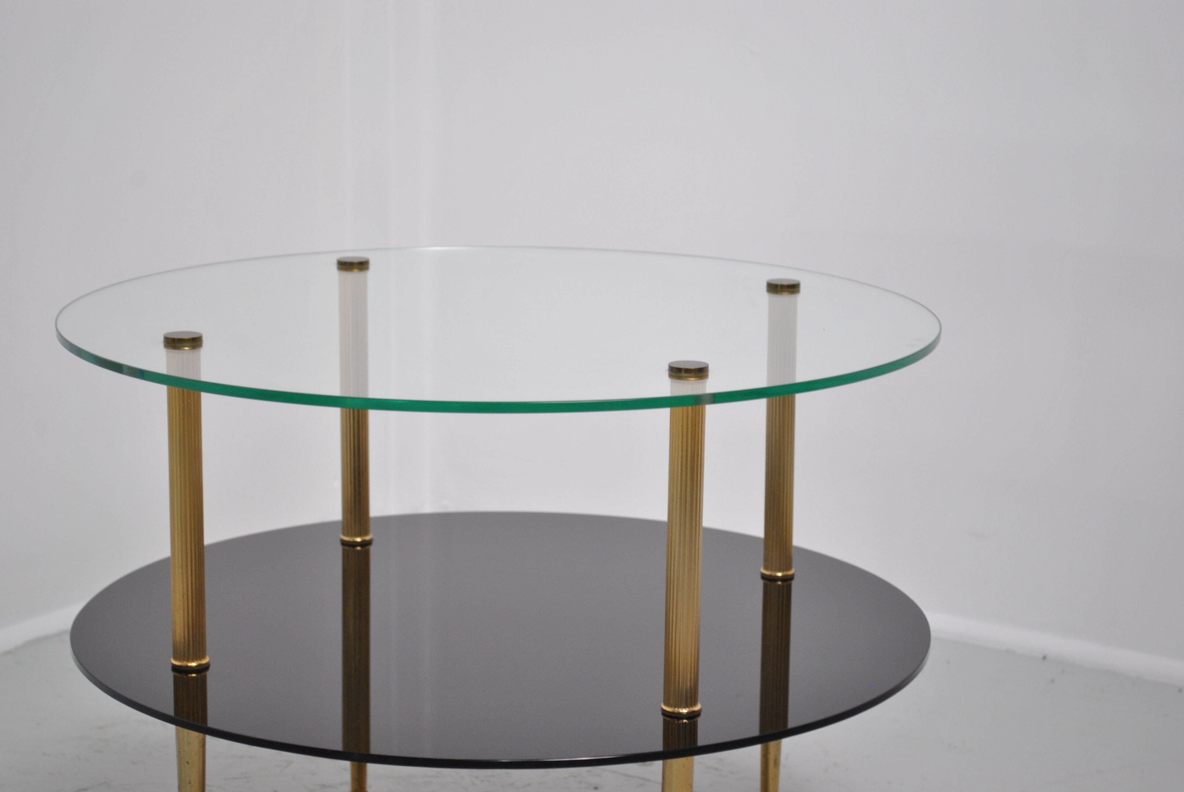Table basse ronde 1970