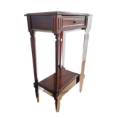 Guéridon chevet style Louis XVI acajou