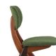 Set of 4 AwA Scissor Chairs - teak mid century modern - new upholstery