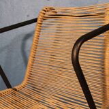 Metal & rope chair 1950