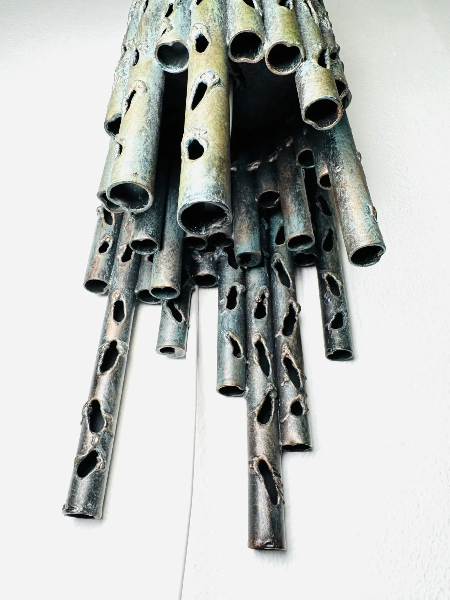 Brutalist Wall Lamp By Marcel Fantoni For Fantoni Studio Firenze, Italy, 1960S