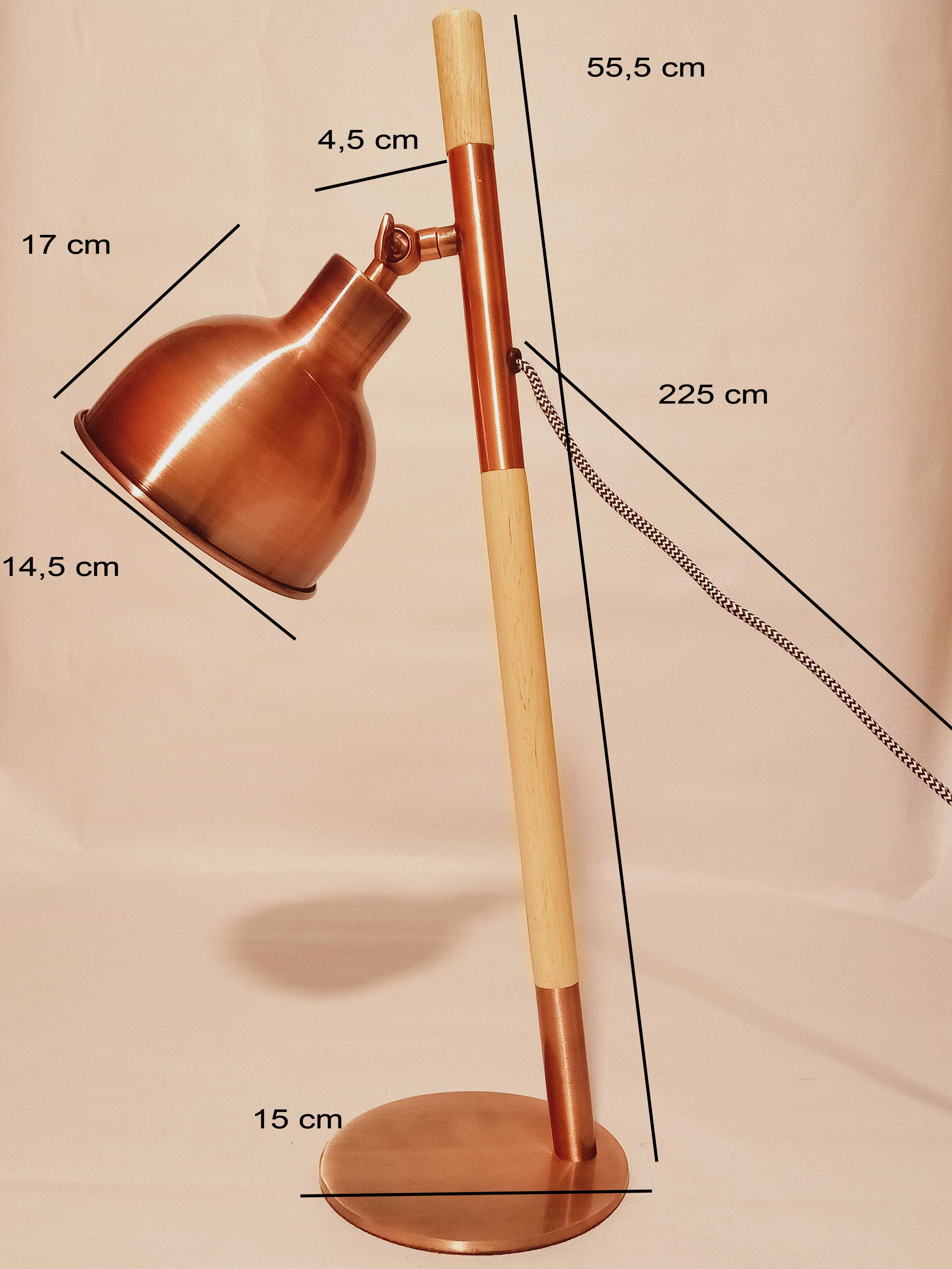 Electrified table lamp