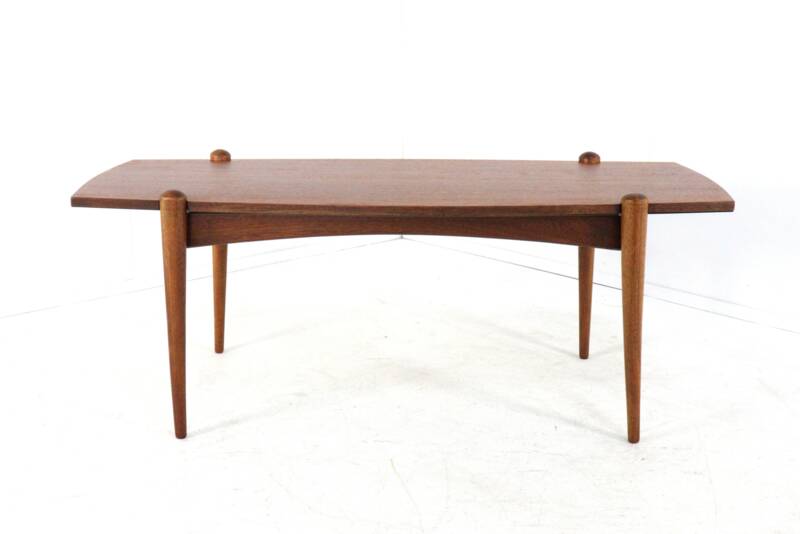 Coffee table 'Bilderdijk' - dutch design - mid century modern in teak