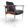Leather armchair by Sven Ivar Dysthe for Dokka Møbler, 1960