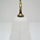 Art Deco porcelain opaline brass 30s