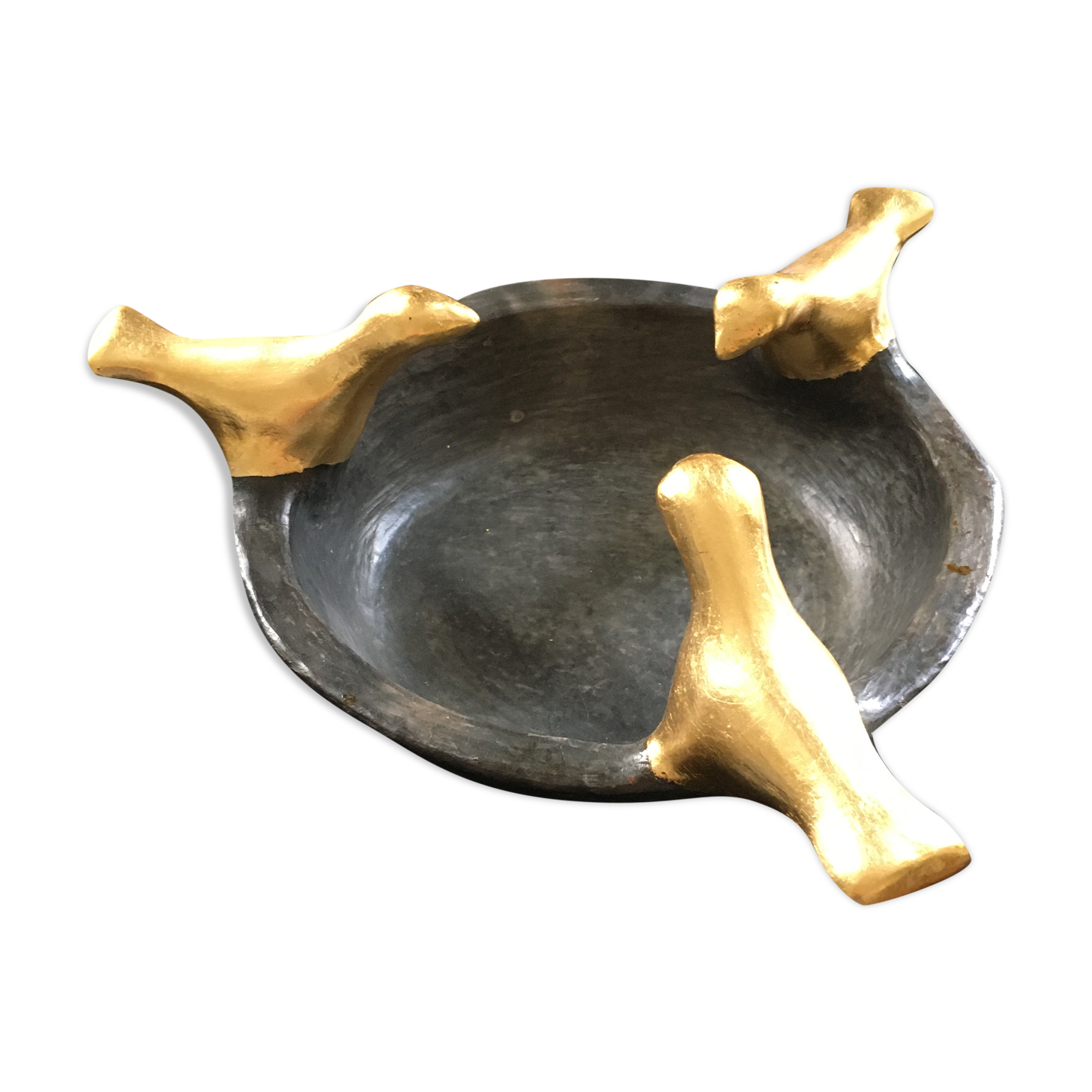 3 gold bird empty pocket