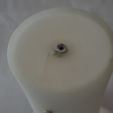 White frosted glass lamp