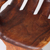 Solid wood hand chair