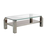 Chrome coffee table by Belgo Chrom, Belgium 1970