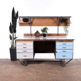 Vintage metal workbench