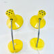 Pair of vintage yellow desk lamps, 1970s
