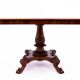Late 19th century lion's paw table with chairs, Northern Europe.