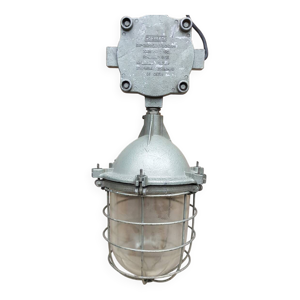 Lampe suspendue à cage - industrielle