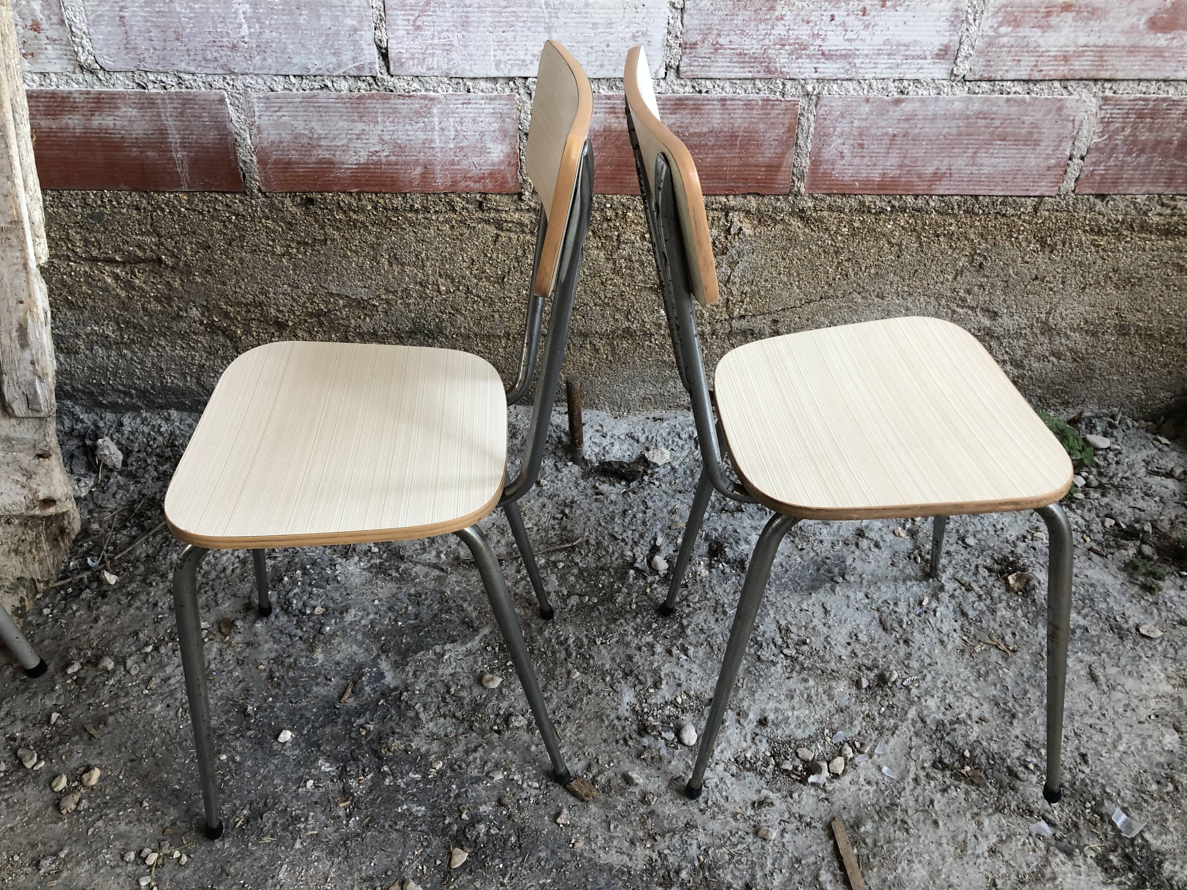 Pair chairs 1970