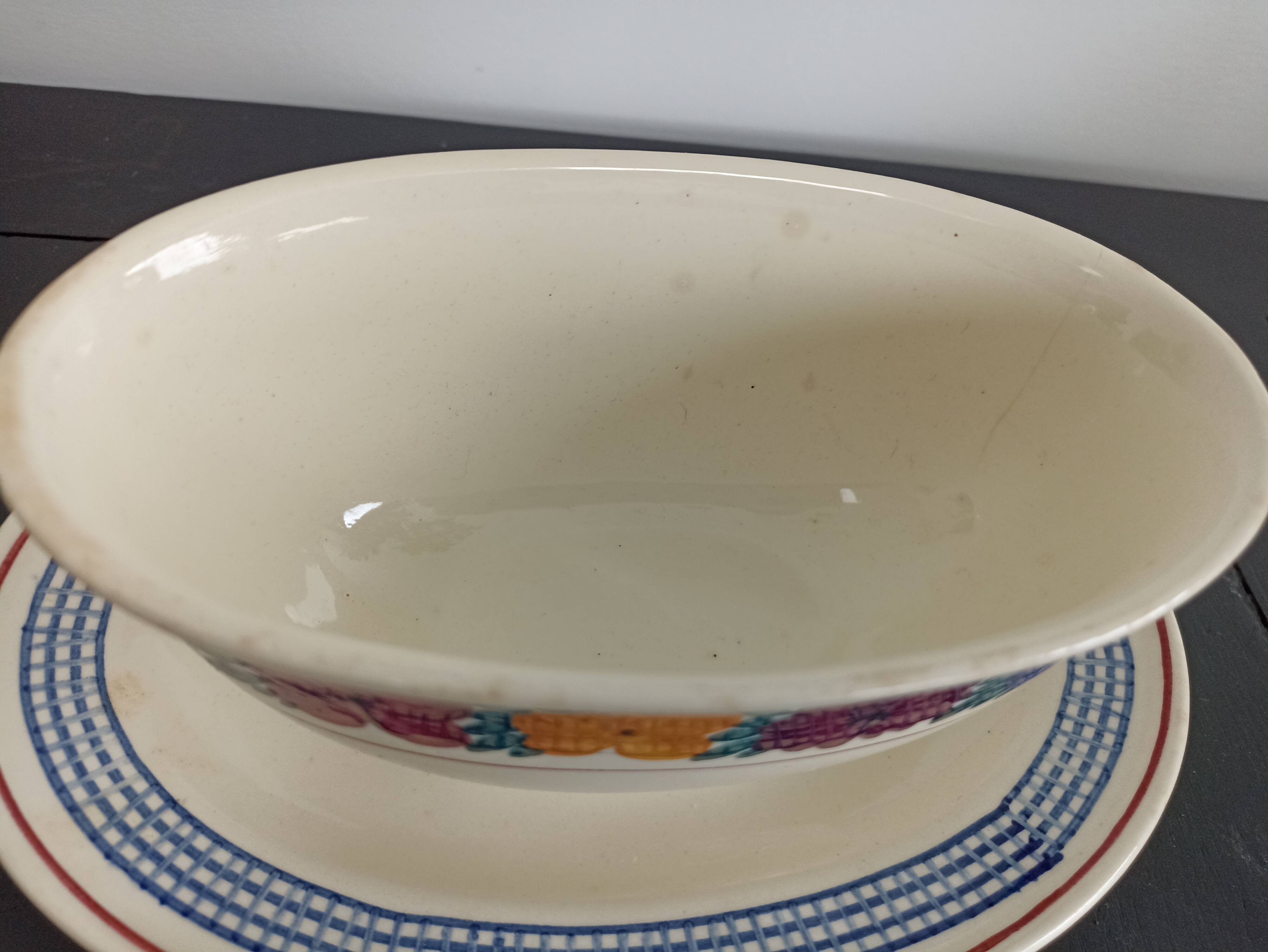 Saucière ancienne Villeroy et Boch