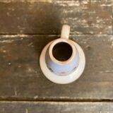 Old Lamp Base White Ceramic Soliflore Vintage Flower Decor