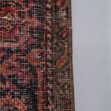 Vintage Turkish Oushak Rug Handwoven 65x407 cm