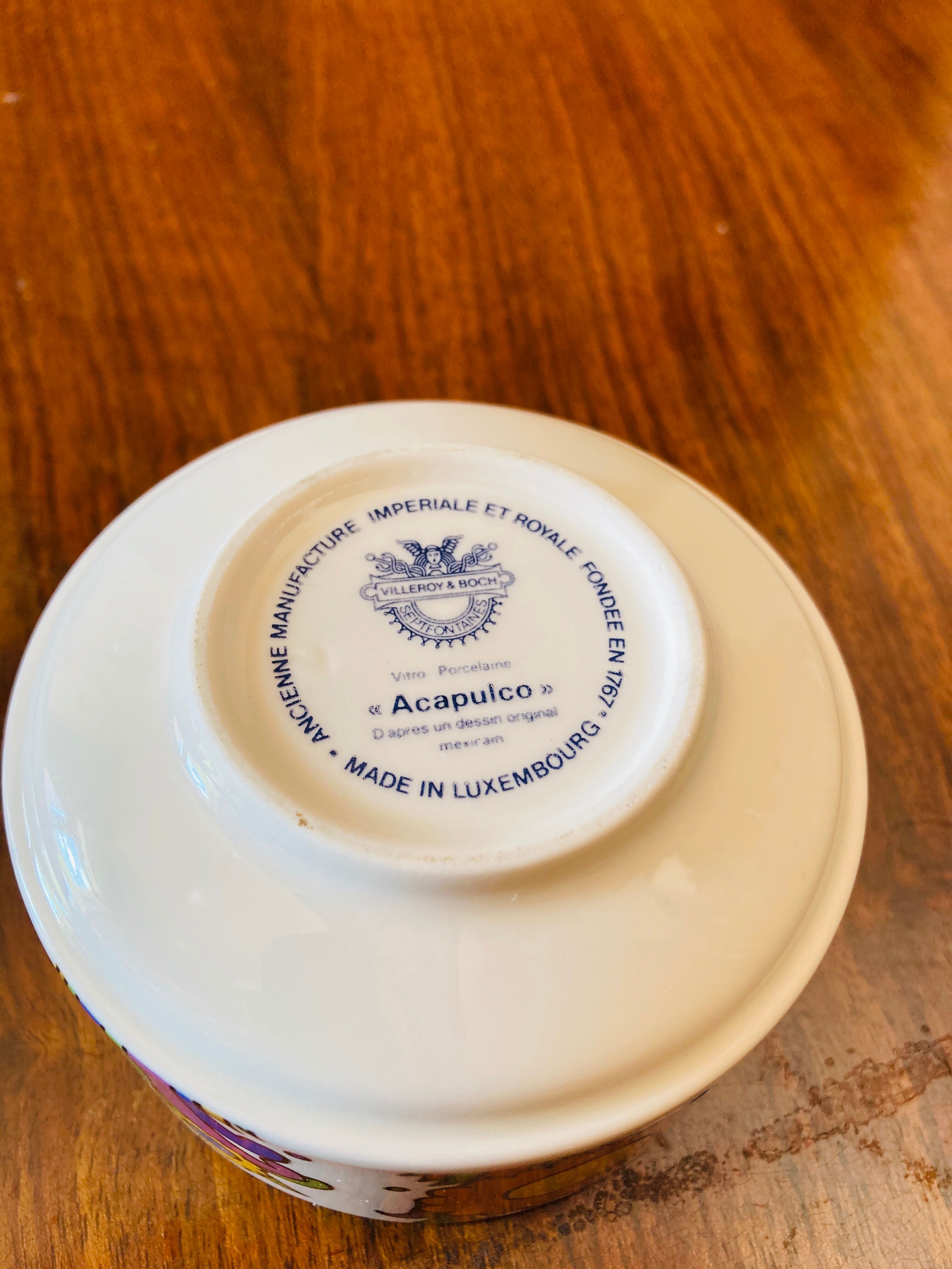 Vintage sugar maker Acapulco Villeroy Boch