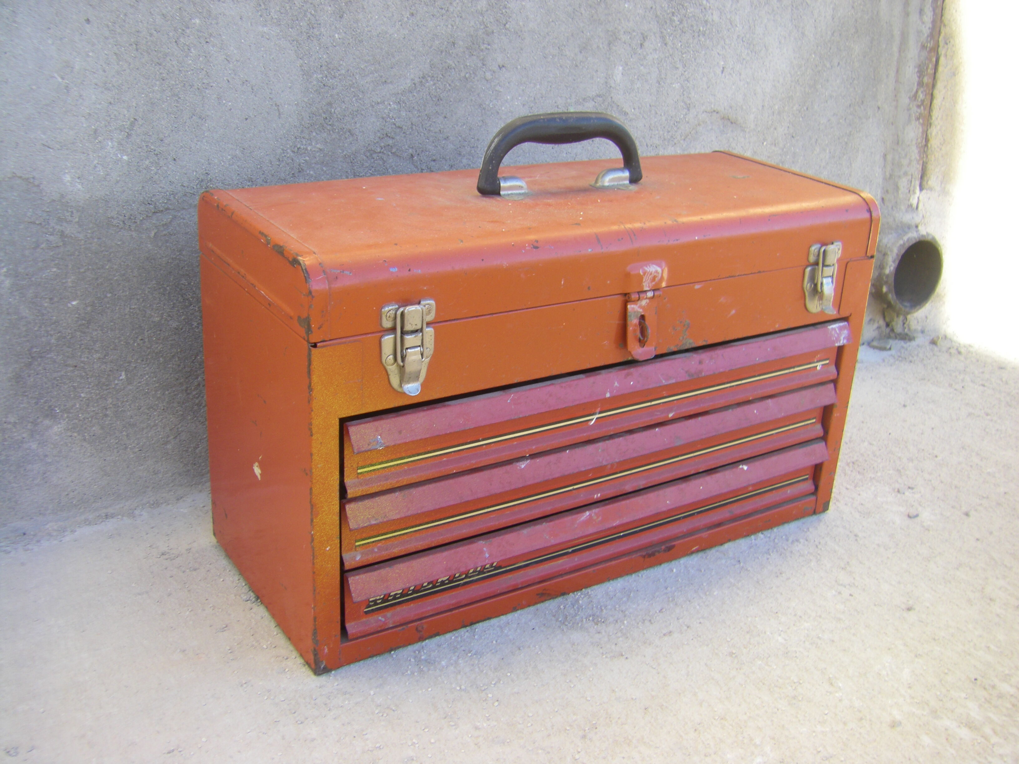 Vintage toolbox